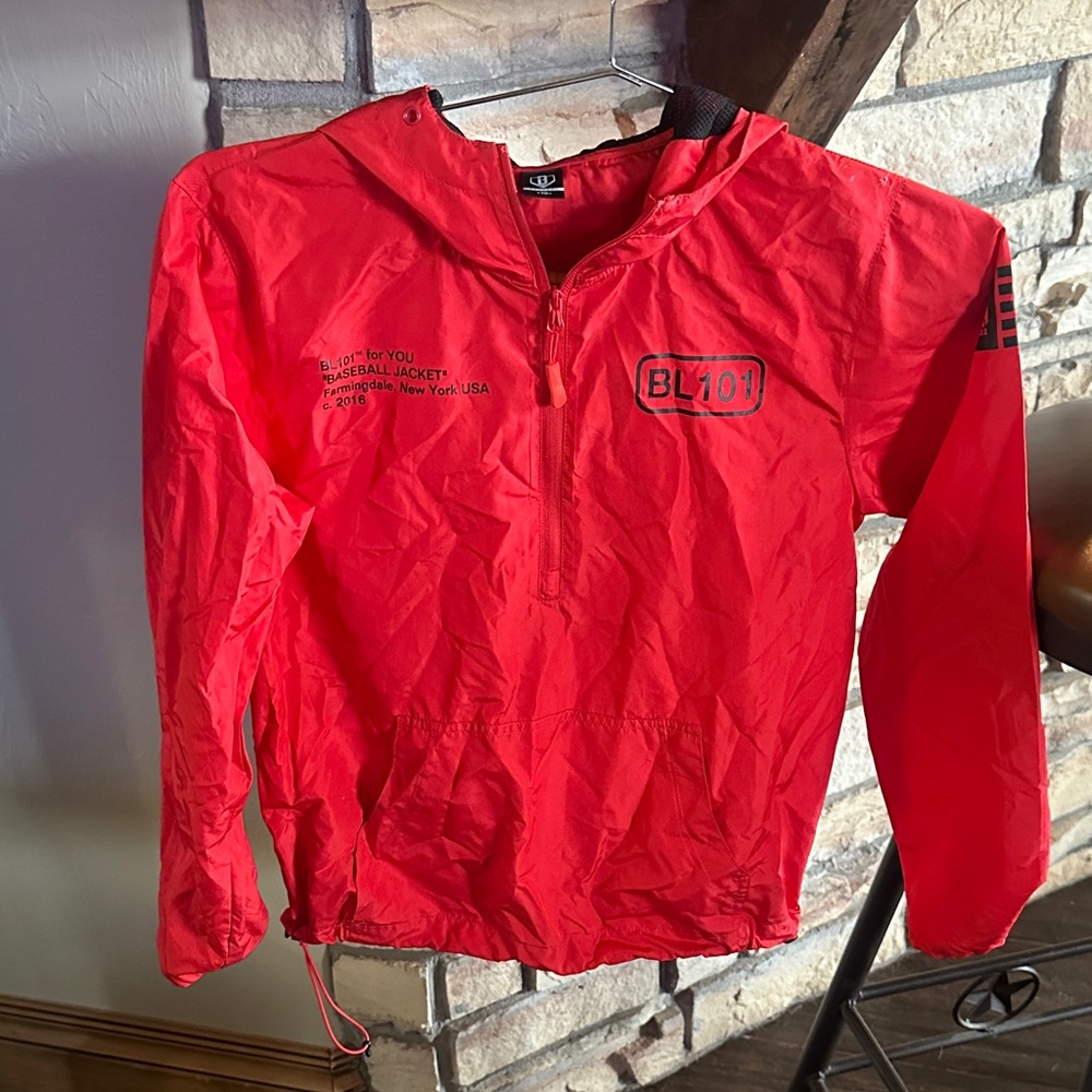 Kids Red Raincoat